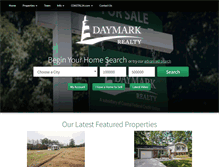 Tablet Screenshot of daymarkrealty.com